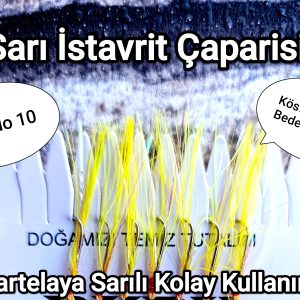 Duru İstavrit Çapari Sarı 10'lu