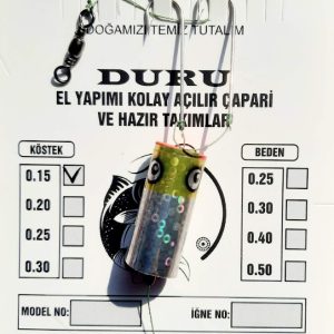 Mantarlı Hırsızlı Çinekop Takımı  "İp Misina"