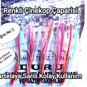 Çinekop Çaparisi Organze sim(Karışık)