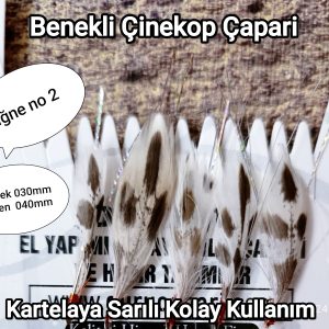 Ördek Tüyü  Çinekop Çapari "Benekli Seri"