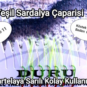 Duru Sardalya Çapari Tekne İçin Yeşil 7'li