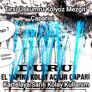 Uskumru-Kolyoz-Tirsi-Mezgit Çaparisi  Mavi 5'li
