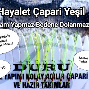 Duru Hayalet İstavrit  Çapari Yeşil 7li